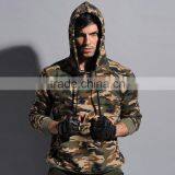 High Quality Cheap Custom Stylish Plain Camo Hoodies for Men