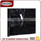 Hot Design Women Stand Collar Metal Zipper Hoody Padding Jacket thumbnail-5