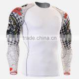 Hot Sale Long Sleeve Custom Men Compression Top thumbnail-1