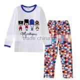 S16062A Children Sleepwear With Smart Animals Cartoon Girl's Sleepwear thumbnail-1