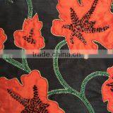 Leaf Pillows Vine Pillows Botanical Pillows Black Orange Leaf Pillows Fall Decor Pillows Autum Pillows thumbnail-2