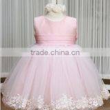 Walson Princess Dress Pink Color Cotton Lace Dress Latest Children thumbnail-5
