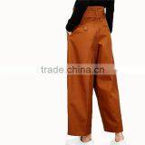 Spring Custom Design Women High Waist Wide Leg Pants thumbnail-4