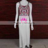 Spandex Floor-length One-piece Dress thumbnail-3