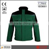 Mens Contrast Color New Cargo Heavy Duty Softshell Work Coat thumbnail-3