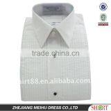 Man's T/C White Lay-down Collar Tuxedo Shirt thumbnail-1