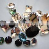 Crystal Beads Glass Beads Shiny Beads With Holes or Without Holes thumbnail-4