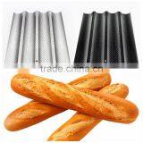 2017 High Temperature Resistant Baguette French Bread Baking Tray Nonstick Carbon Steel Baguette Bread Baking Mold Free Shipping