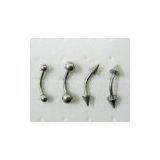Eyebrow Banana Piercing Body Jewelry thumbnail-3