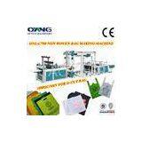 Multifunctional Non Woven Carry Bag Making Machine / Machinery With Two Stepper Motor
