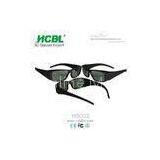 Stylish Small Black Frame Visual Reald 3D Glasses For 3D Format Film Movie thumbnail-1