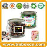 PVC Tin,Transparent Tin Box,Tin Can With Trasparent Body thumbnail-3