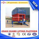 Hot Sale Four Wheel Mobile Elevating Platform thumbnail-3