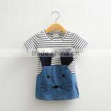 Toddler Cute Rompers Print Wholesale Children's Boutique Clothing Frocks Designs 2016