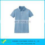 Navy Blue Plain Designed Polyester Dry Fit Golf Shirt With Custom Logo thumbnail-4