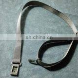 Black Metal Or Plastic Slider Bow Tie Straps Adjustable thumbnail-3