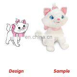 Manufacturer Custom Stuffed Animals Cat Pillow Toys Kids Animal Plush Cat Toy thumbnail-6