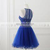 Wholesale Two-Piece Royal Blue Tulle Short Cocktail Dress Cocktail Dresses LX337 thumbnail-6