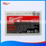 Etched Brass Nameplate With Self-adhesive thumbnail-2