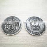 Cheap Custom Antique Nickel Plating Dubai Police Souvenir Old Metal Coin With Acrylic Box thumbnail-2