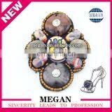 Wholesale Fashion High Quality Decorative Shoe Clip Flowers thumbnail-1