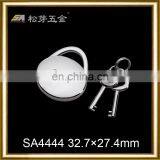 High Quality Polishing Engraved Logo Metal Lock With Keys thumbnail-1