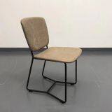 Modern Style Simple Backrest Chair Creative Chair Cafe Restaurant Chairs thumbnail-1