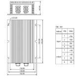 PDE-A Series 600W Input 600V Output 24V dc dc Power Supply Converter thumbnail-2