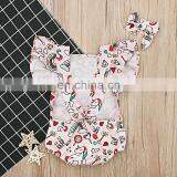 New Summer Baby Romper Girl Princess Romper Baby Clothes Newborn Backless Jumpsuit thumbnail-3