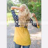 2019 New Mommy And Me Dresses Baby STRIPED Splice (this Link for KIDS) thumbnail-5