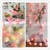 1.5 Meter 10 Rose Garland With Led Light For Wedding Event Party String Lights Red Pink Rose thumbnail-5