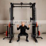 Professional Commercial Gym Strength Machine Free Weight YW-1761 Smith and Multi Functional Trainer Machine thumbnail-3