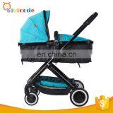 Factory 2 in 1 Aluminum Alloy Frame Foldable Pram Pushchair Stroller thumbnail-2