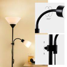 Modern Led Floor Lamps For Living Room Bedroom Corner Lamp E27 Bulb Holder Standing Lamps American Style Decor Floor Light thumbnail-3