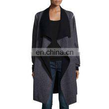 Woven Latest Ladies Cashmere Coat Designs for Women thumbnail-1