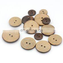 Around Brown Sewing Garment Natural Coconut Shell Buttons thumbnail-2