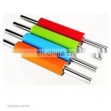 Adjustable Stainless Steel Rolling Pins, Thickness Rings Dough Roller for Pizza, Pastry, Pie