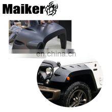 Wide Pocket Fender Flares for JK Wheel Eyebrow ABS Fender Flares for Wrangler JK Fender Light Accessories From Maiker