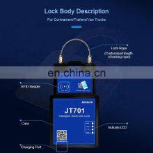Smart Lock Gps Electronic Padlock Tracker for Cargo Container Gates Receive Real-time Location on Your Phone thumbnail-5