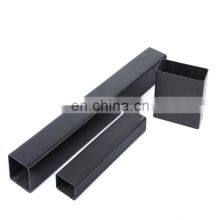 Q195 Low Carbon Black Annealed Square Tube Rectangular Hollow Tubular Steel Pipe thumbnail-1