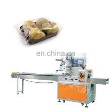 High Speed Semi-Automatic Cucumber Vegetable Pillow Food Packaging Bagging Machine