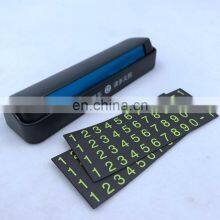 Plastic Car Temporary Parking Telephone Number Plate thumbnail-3