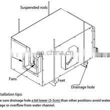300 Pints Greenhouse Hydroponic Commercial Dehumidifier Ceiling Mounted thumbnail-4