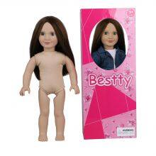 Soft Enamel Simulation Baby Doll 18 Inches Reborn American Girl Doll Can Change at Will Toy Doll thumbnail-2