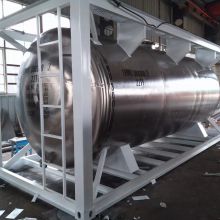 20ft 40ft stainless steel ISO water tank iso fuel tank containers for water oil