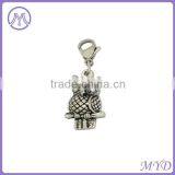 Hot Sale Owl Zinc Alloy Metal Keychain,charm thumbnail-1