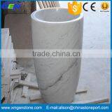 Hot Sale Best Design Indoor White Marble Bathroom Sink & Wash Basin thumbnail-1