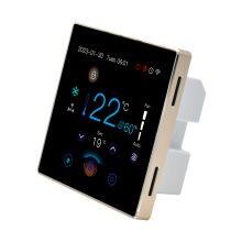 High-end Design LCD Color Screen RS485 Modbus Thermostat Support WIFI Tuya Remote Control Thermostat thumbnail-4