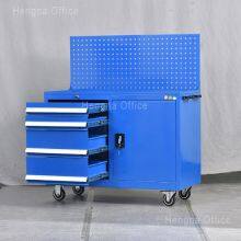 Hengna ZG-050 Heavy Duty Mobile Tool Cart With Drawers and Lock | Easy to Push, Efficient Tool Storage for Workshop thumbnail-2