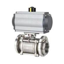 High Quality Pneumatic Flange Ball Valve thumbnail-4